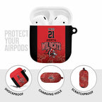 Basketball Custom Perth AirPods Case Simple Australian Dot Art - Aussie Hoodie