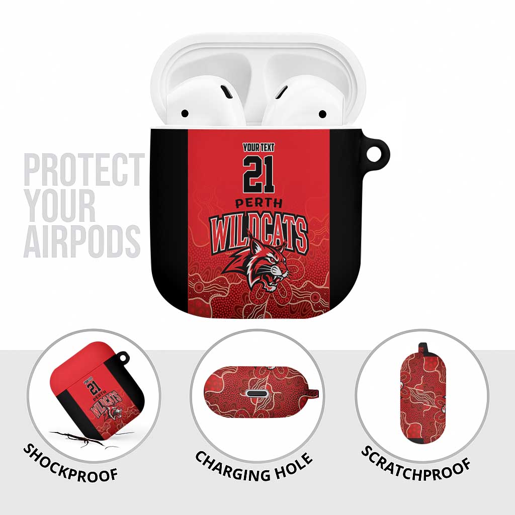 Basketball Custom Perth AirPods Case Simple Australian Dot Art - Aussie Hoodie