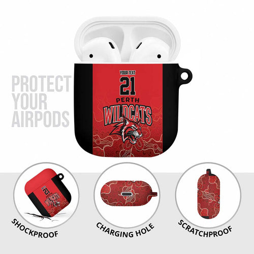 Basketball Custom Perth AirPods Case Simple Australian Dot Art - Aussie Hoodie