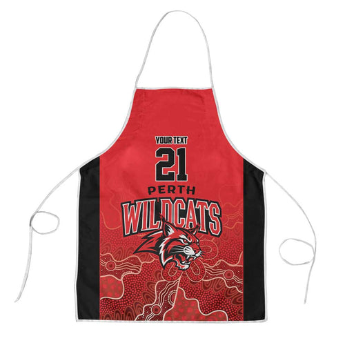 Basketball Custom Perth Apron Simple Australian Dot Art - Aussie Hoodie