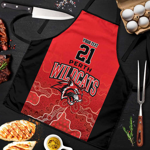 Basketball Custom Perth Apron Simple Australian Dot Art - Aussie Hoodie