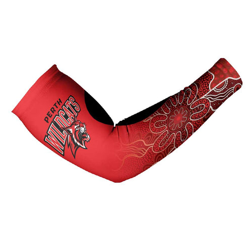Basketball Custom Perth Arm Sleeves Simple Australian Dot Art - Aussie Hoodie