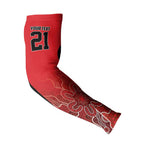 Basketball Custom Perth Arm Sleeves Simple Australian Dot Art - Aussie Hoodie