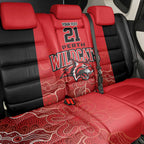 Basketball Custom Perth Back Car Seat Cover Simple Australian Dot Art - Aussie Hoodie