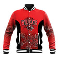 Basketball Custom Perth Baseball Jacket Simple Australian Dot Art - Aussie Hoodie
