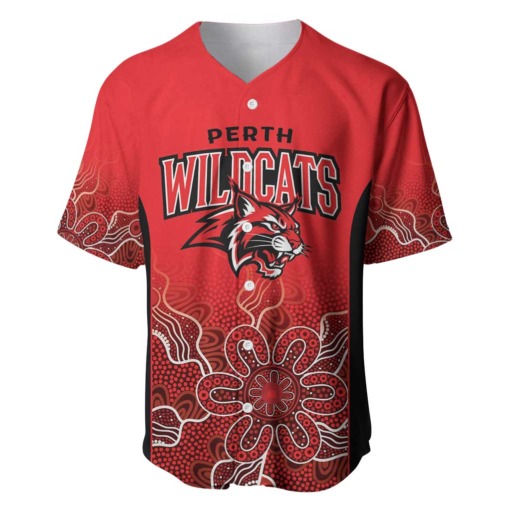 Basketball Custom Perth Baseball Jersey Simple Australian Dot Art - Aussie Hoodie