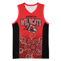 Basketball Custom Perth Basketball Jersey Simple Australian Dot Art - Aussie Hoodie
