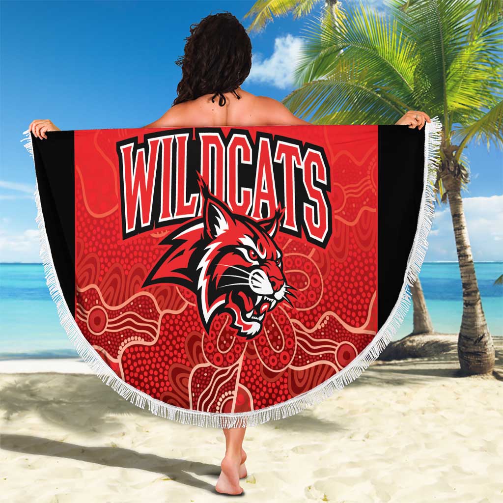 Basketball Custom Perth Beach Blanket Simple Australian Dot Art - Aussie Hoodie