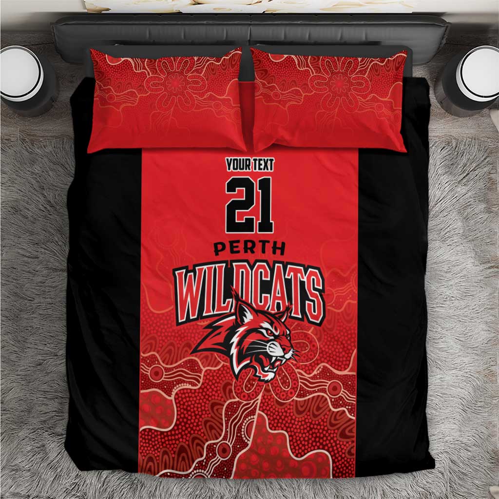 Basketball Custom Perth Bedding Set Simple Australian Dot Art - Aussie Hoodie