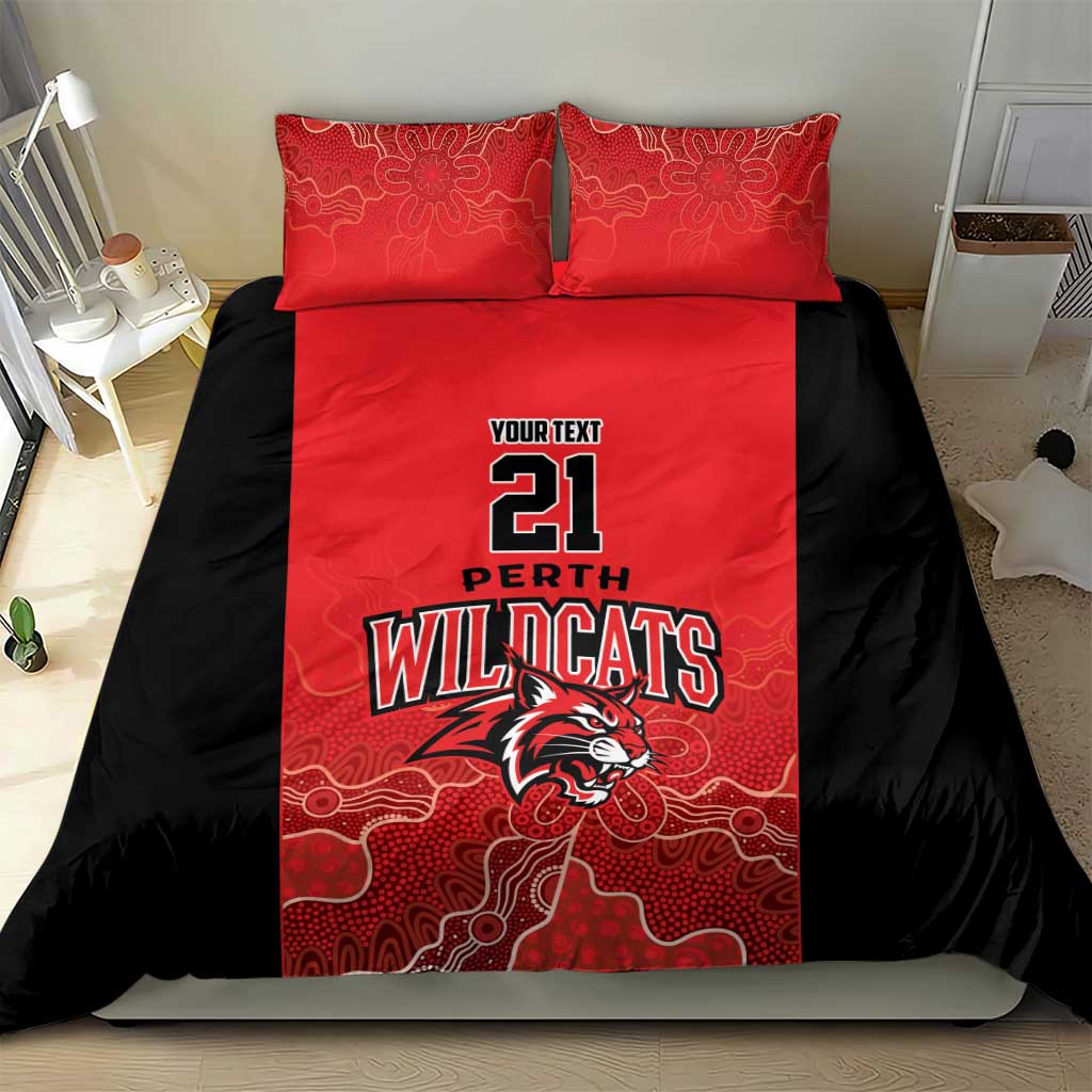Basketball Custom Perth Bedding Set Simple Australian Dot Art - Aussie Hoodie