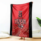 Basketball Custom Perth Blanket Simple Australian Dot Art - Aussie Hoodie