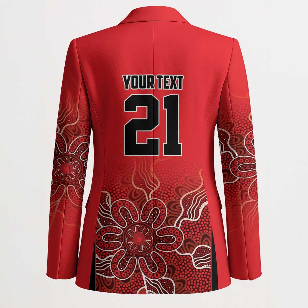 Basketball Custom Perth Blazer Simple Australian Dot Art - Aussie Hoodie
