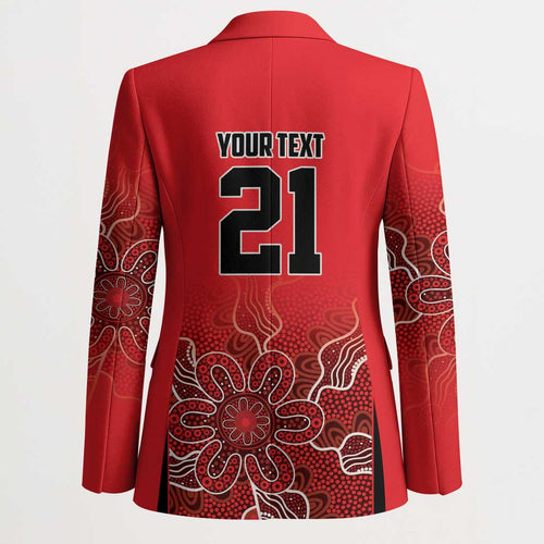 Basketball Custom Perth Blazer Simple Australian Dot Art - Aussie Hoodie