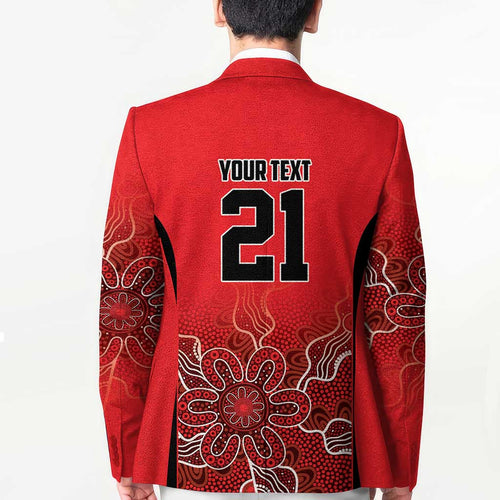 Basketball Custom Perth Blazer Simple Australian Dot Art - Aussie Hoodie