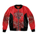 Basketball Custom Perth Bomber Jacket Simple Australian Dot Art - Aussie Hoodie