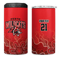 Basketball Custom Perth 4 in 1 Can Cooler Tumbler Simple Australian Dot Art - Aussie Hoodie