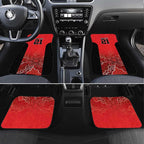 Basketball Custom Perth Car Mats Simple Australian Dot Art - Aussie Hoodie