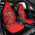 Basketball Custom Perth Car Seat Cover Simple Australian Dot Art - Aussie Hoodie