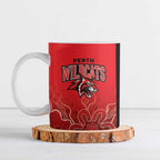 Basketball Custom Perth Ceramic Mug Simple Australian Dot Art - Aussie Hoodie