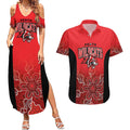 Basketball Custom Perth Couples Matching Summer Maxi Dress and Hawaiian Shirt Simple Australian Dot Art - Aussie Hoodie