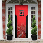 Basketball Custom Perth Door Cover Simple Australian Dot Art - Aussie Hoodie