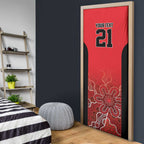 Basketball Custom Perth Door Cover Simple Australian Dot Art - Aussie Hoodie
