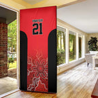 Basketball Custom Perth Door Cover Simple Australian Dot Art - Aussie Hoodie