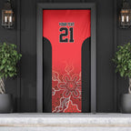 Basketball Custom Perth Door Cover Simple Australian Dot Art - Aussie Hoodie