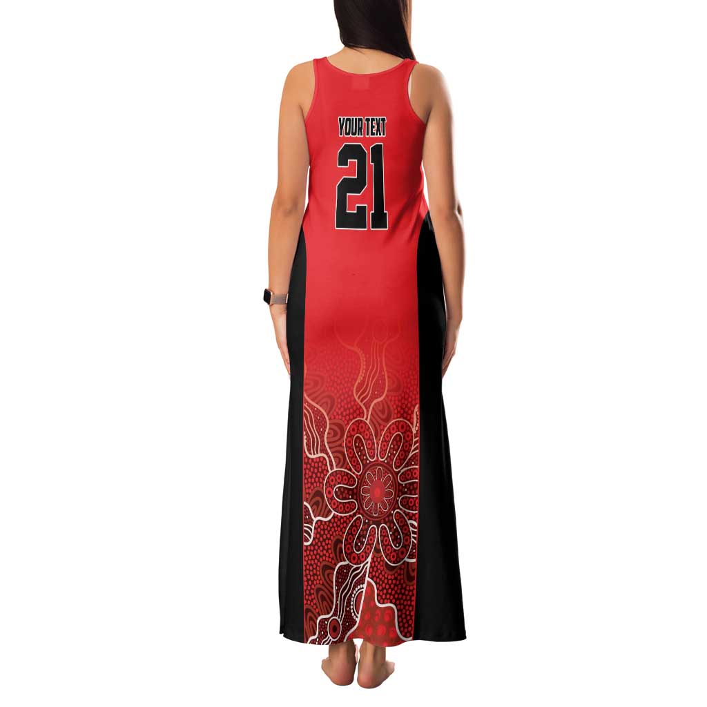 Basketball Custom Perth Family Matching Tank Maxi Dress and Hawaiian Shirt Simple Australian Dot Art - Aussie Hoodie