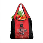 Basketball Custom Perth Grocery Bag Simple Australian Dot Art - Aussie Hoodie
