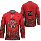 Basketball Custom Perth Hockey Jersey Simple Australian Dot Art - Aussie Hoodie