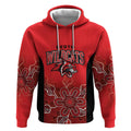 Basketball Custom Perth Hoodie Simple Australian Dot Art - Aussie Hoodie