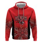 Basketball Custom Perth Hoodie Simple Australian Dot Art - Aussie Hoodie
