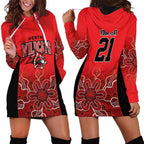 Basketball Custom Perth Hoodie Dress Simple Australian Dot Art - Aussie Hoodie