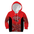 Basketball Custom Perth Kid Hoodie Simple Australian Dot Art - Aussie Hoodie