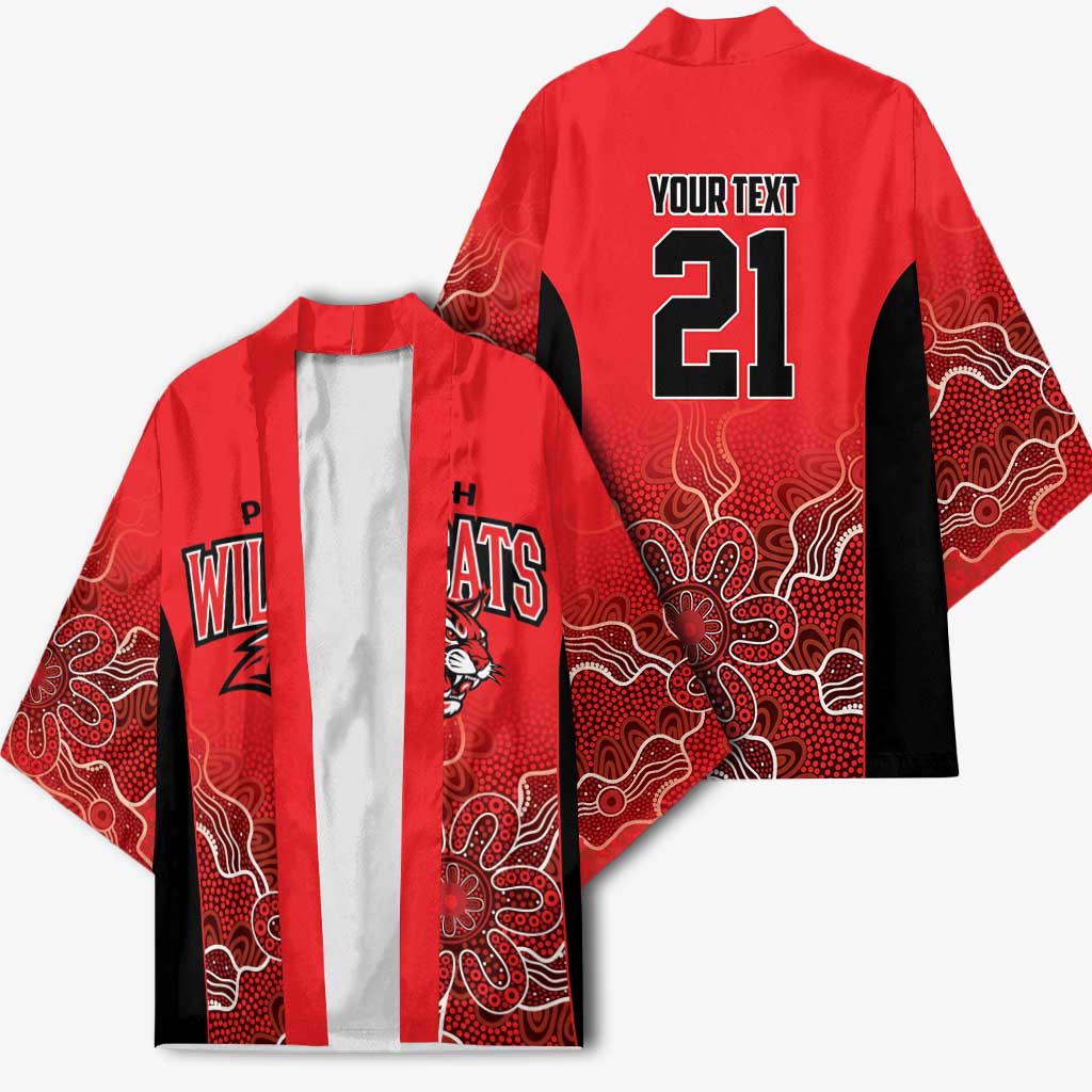 Basketball Custom Perth Kimono Simple Australian Dot Art - Aussie Hoodie
