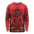 Basketball Custom Perth Long Sleeve Shirt Simple Australian Dot Art - Aussie Hoodie