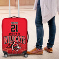 Basketball Custom Perth Luggage Cover Simple Australian Dot Art - Aussie Hoodie
