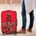 Basketball Custom Perth Luggage Cover Simple Australian Dot Art - Aussie Hoodie
