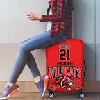 Basketball Custom Perth Luggage Cover Simple Australian Dot Art - Aussie Hoodie
