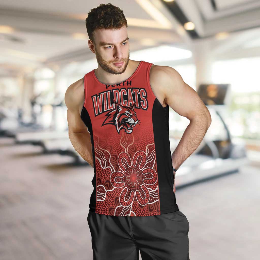 Basketball Custom Perth Men Tank Top Simple Australian Dot Art - Aussie Hoodie