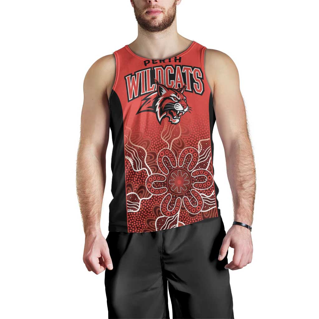 Basketball Custom Perth Men Tank Top Simple Australian Dot Art - Aussie Hoodie