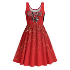 Basketball Custom Perth Midi Dress Simple Australian Dot Art - Aussie Hoodie