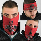 Basketball Custom Perth Neck Gaiter Simple Australian Dot Art LT9