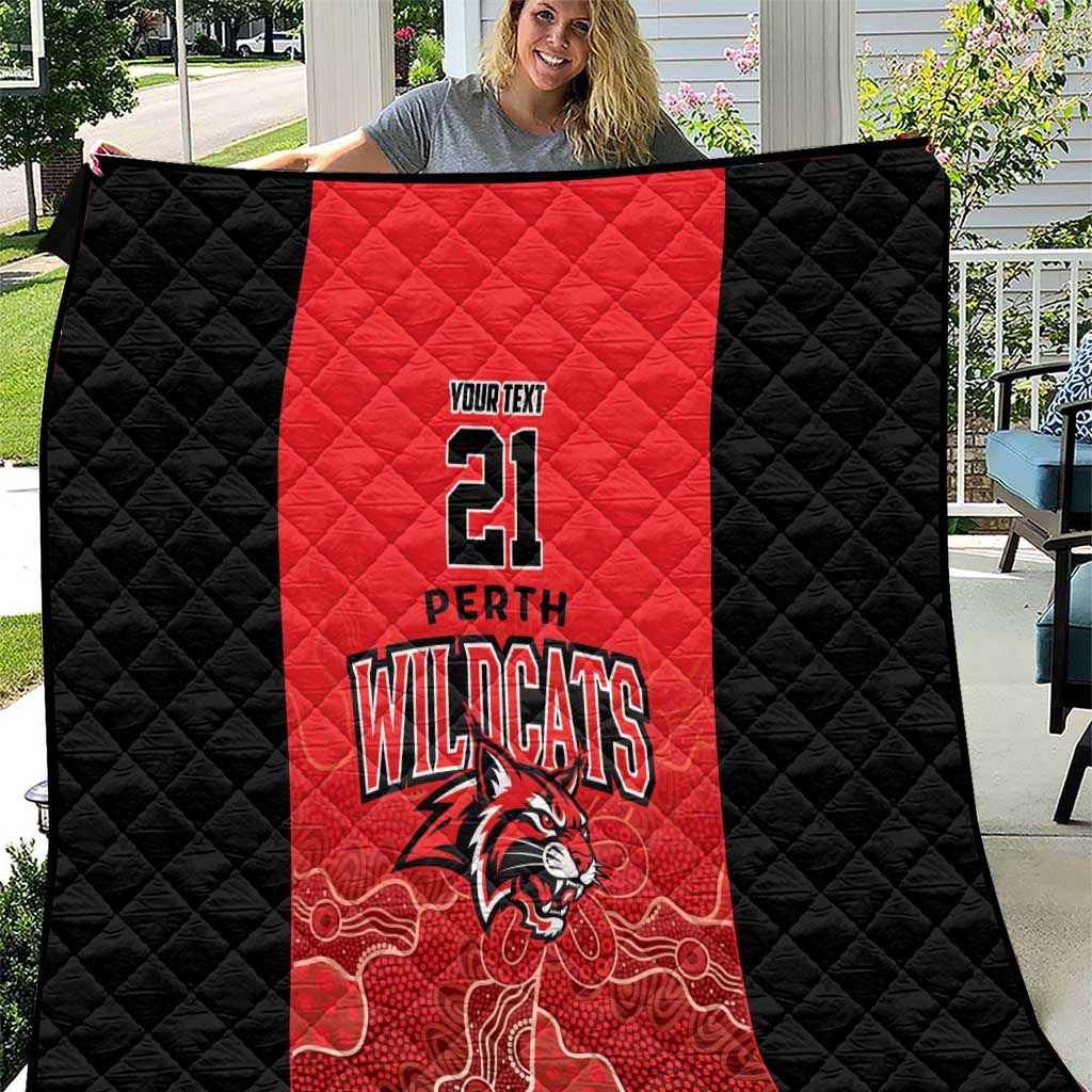 Basketball Custom Perth Quilt Simple Australian Dot Art - Aussie Hoodie