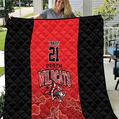 Basketball Custom Perth Quilt Simple Australian Dot Art - Aussie Hoodie