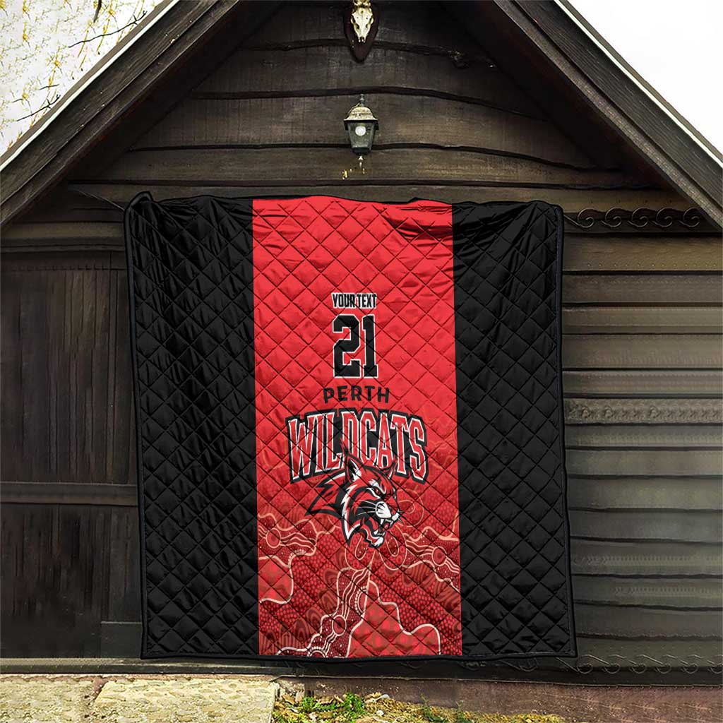 Basketball Custom Perth Quilt Simple Australian Dot Art - Aussie Hoodie