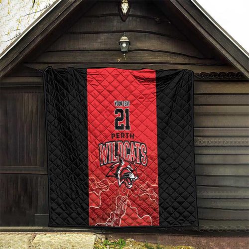 Basketball Custom Perth Quilt Simple Australian Dot Art - Aussie Hoodie
