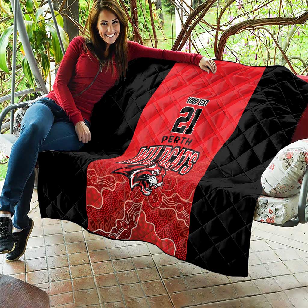 Basketball Custom Perth Quilt Simple Australian Dot Art - Aussie Hoodie