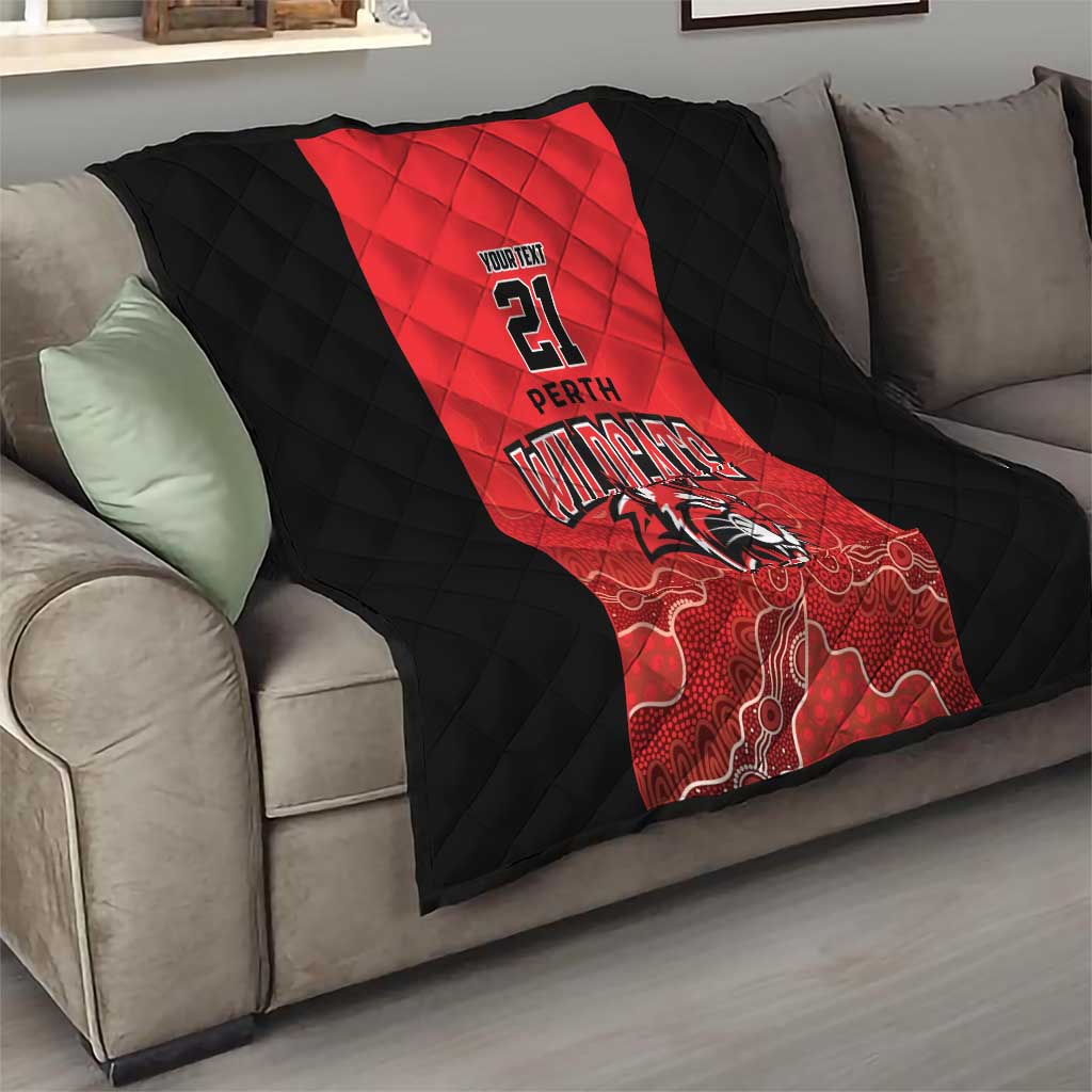 Basketball Custom Perth Quilt Simple Australian Dot Art - Aussie Hoodie